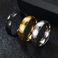 Fashion Football Pattern Stainless Steel Ring Wholesale Nihaojewelry main image 6