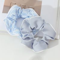 Retro Satin Candy Color Fabric Hair Scrunchies Wholesale Nihaojewelry main image 4