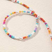Bohemia Color Miyuki Beads Imitation Pearl Beaded Necklace Wholesale Nihaojewelry main image 5