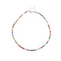 Bohemia Color Miyuki Beads Imitation Pearl Beaded Necklace Wholesale Nihaojewelry main image 6