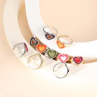 Simple Fashion Multi-layer Eart Drop Wax Color Ring Wholesale Nihaojewelry main image 5