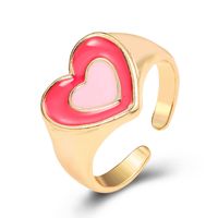 Simple Fashion Multi-layer Eart Drop Wax Color Ring Wholesale Nihaojewelry main image 3