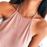 New Creative Simple Fashion Temperament Women's Jewelry Cute Love Round Beads Multi-layer Necklace main image 4