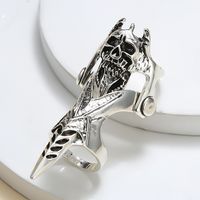 Wholesale Jewelry Loong Head Skull Bendable Joint Ring Nihaojewelry main image 5