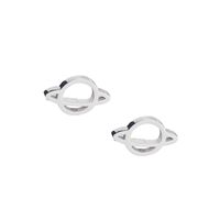 Wholesale Jewelry Universe Saturn Stainless Steel Stud Earrings Nihaojewelry sku image 1