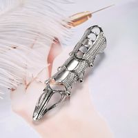 Wholesale Jewelry Loong Head Skull Bendable Joint Ring Nihaojewelry sku image 4