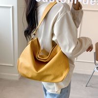 Korean Style Retro Simple Fashion Shoulder Bag 2021 New Ins Large Capacity Casual Handbag Fashionable Crossbody Women's Bag main image 6