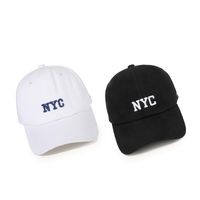 Simple Letters Wide-brimmed Baseball Cap Wholesale Nihaojewelry main image 5