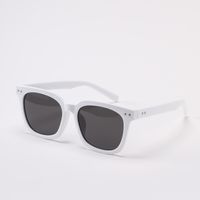 Fashion Jelly Color Full Frame Black Sunglasses sku image 6