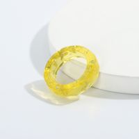 Retro Candy Color Acrylic Ring Wholesale sku image 4