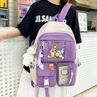 Korean Simple  New Trendy Fashion One-shoulder Messenger  Bag sku image 6