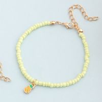 Wholesale Jewelry Multi-color Fruit Pendant Beaded Bracelet 3-pieces Set Nihaojewelry main image 5