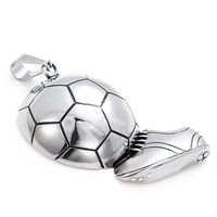 Wholesale Sneakers Football Shooting Pendant Pendants Stainless Steel Necklace Nihaojewelry main image 3