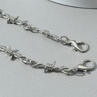 Wholesale Jewelry Punk Style Thorns Chain Necklace Bracelet Nihaojewelry main image 3