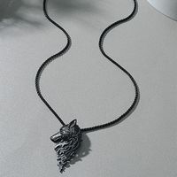 Animal Alloy Titanium Steel Men's Necklace main image 4