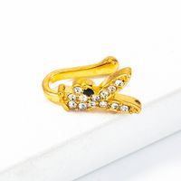 Wholesale Fashion Micro Diamond Cute Rabbit Nose Ring Nihaojewelry main image 5