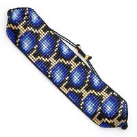 Evil Eye Miyuki Bead Woven Leopard Ethnic Style Bracelet Wholesale Jewelry Nihaojewelry main image 4