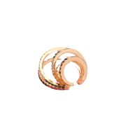 Wholesale Clip D&#39;os D&#39;oreille En Alliage Multicouche De Diamant De Couleur De Mode Nihaojewelry main image 6