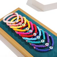 Wholesale Simple Multicolor Soft Ceramic Eye Bracelet Nihaojewelry main image 2