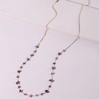 Wholesale Bohemian Crushed Stone Amethyst Waist Chain Nihaojewelry main image 1