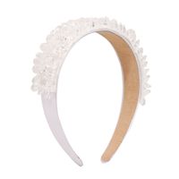 Wholesale Crystal Broad-brimmed Solid Color Headband Nihaojewelry main image 3