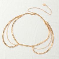 Wholesale Jewelry Simple Multi-layer Thick Waist Chain Nihaojewelry sku image 1