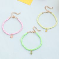 Wholesale Jewelry Multi-color Fruit Pendant Beaded Bracelet 3-pieces Set Nihaojewelry sku image 1