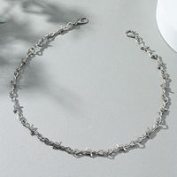 Wholesale Jewelry Punk Style Thorns Chain Necklace Bracelet Nihaojewelry sku image 5