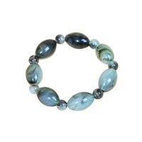 Simple Geometric Beads Resin Bracelets Wholesale Jewelry Nihaojewelry sku image 1