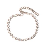 Bracelet Simple Géométrique En Strass Bijoux En Gros Nihaojewelry sku image 1