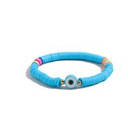 Wholesale Simple Multicolor Soft Ceramic Eye Bracelet Nihaojewelry sku image 2