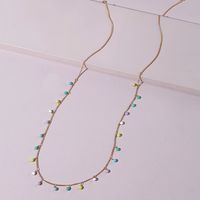 Wholesale Bohemian Color Dripping Oil Copper Body Chain Nihaojewelry sku image 1