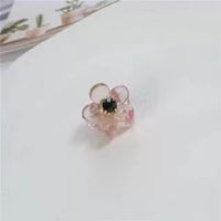 Blume Acryl Kristall Koreanischen Stil Haarspange Großhandel Schmuck Nihaojewelry sku image 3