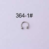 Nose Rings & Studs Fashion Geometric 316 Stainless Steel  Plating sku image 1
