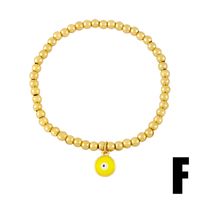 Daisy Flower Eye Round Bead Ethnic Style Elastic Bracelet Wholesale Jewelry Nihaojewelry sku image 6