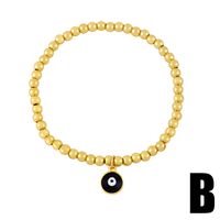 Daisy Flower Eye Round Bead Ethnic Style Elastic Bracelet Wholesale Jewelry Nihaojewelry sku image 2