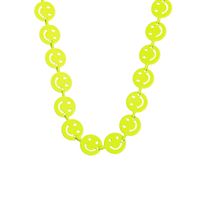 Großhandel Schmuck Farbe Tropfen Lächeln Ausdruck Kupfer Halskette Nihaojewelry sku image 1