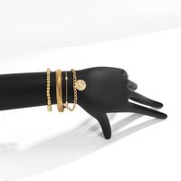 Fashion Geometric Tassel Bead Chain Alloy Pendant Bracelet Wholesale Nihaojewelry main image 6