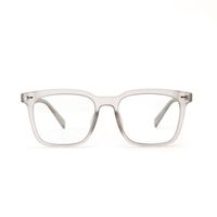 Wuhuama Glasses Tr802 Retro Square Rivet Blue Light Student Plain Glasses With Glasses Option main image 4