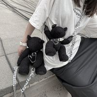 Wholesale Cute Bear Doll One-shoulder Messenger Bag Nihaojewelry main image 3