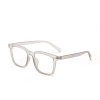 Wuhuama Glasses Tr802 Retro Square Rivet Blue Light Student Plain Glasses With Glasses Option sku image 3