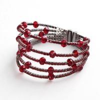 Alloy Fashion Geometric Bracelet  (red) Nhhs0391-red sku image 2