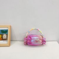 جديد لطيف الحلوى شكل الخرز الملونة سلسلة الأطفال حقيبة يد الجملة Nihaojewelry sku image 2