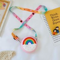 New Cute Rainbow Children's Silicone Coin Purse Wholesale Nihaojewelry sku image 3