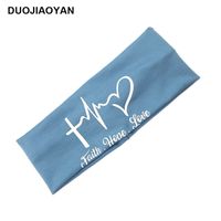 Wholesale Button Sports Headband Nihaojewelry sku image 8