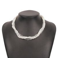Mode Einfache Mehrschichtige Perlenkette sku image 1