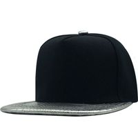 Korean Solid Color Flat Brim Baseball Hat Wholesale Nihaojewelry sku image 2