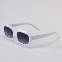 Retro Big Frame Crystal Square Sunglasses sku image 7
