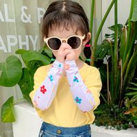 Children's Sunscreen Ice Silk Cute New Boys And Girls Outdoor Sleeves Animal Uv Protection Baby Ice Sleeves Wholesale Nihaojewelry sku image 22