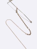 Wholesale Handmade Golden Beads Glasses Chain Nihaojewelry main image 3